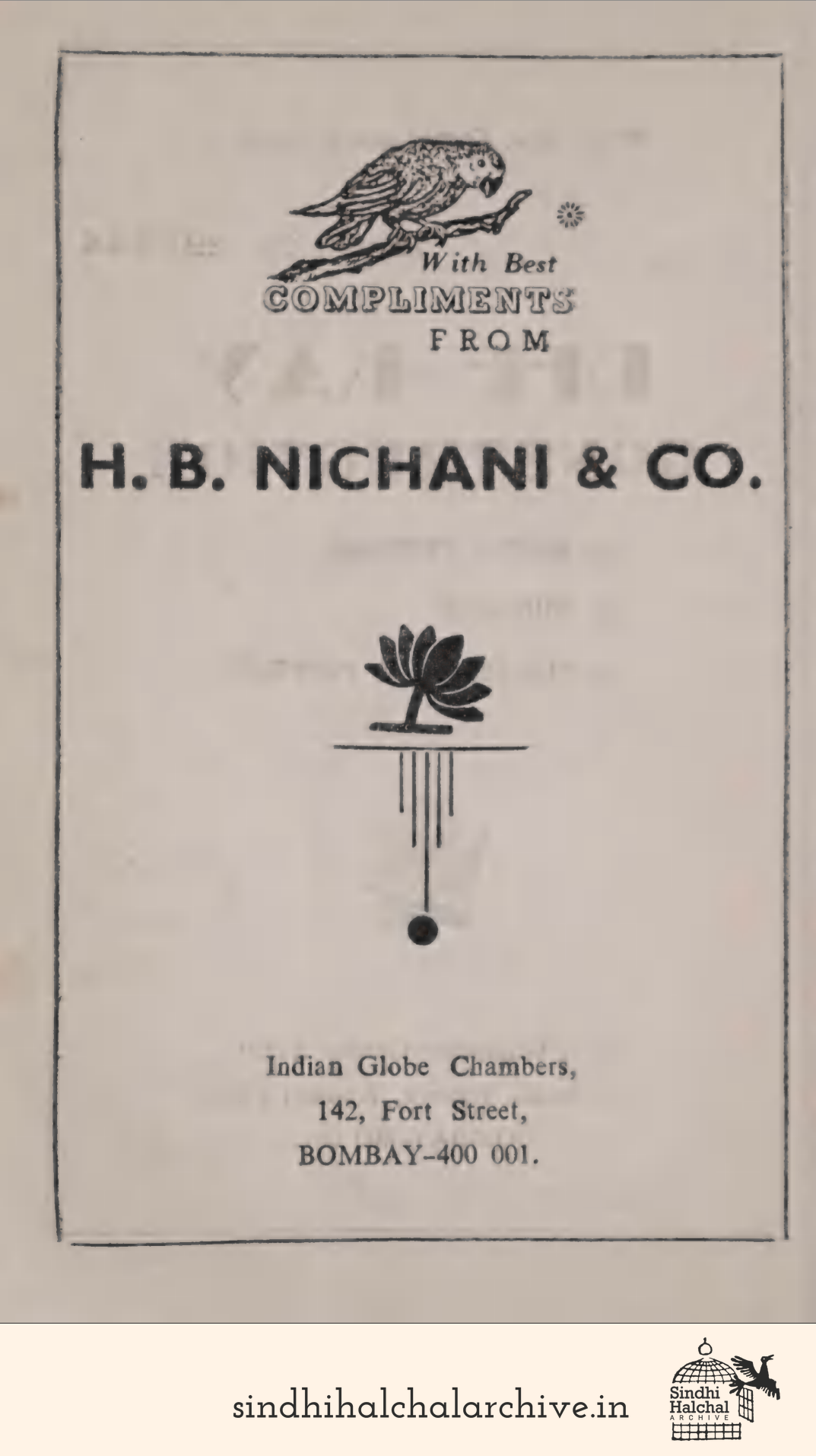 Image of AD H. B. Nichani & Co.